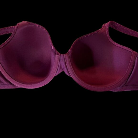 Vanity Fair Burgundy Bra with Underwire - 38C - Picture 4 of 4